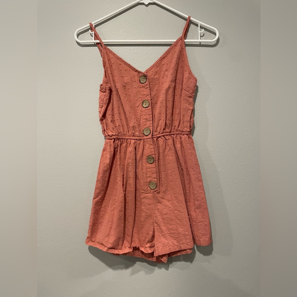 Coral Romper